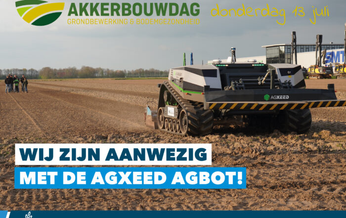 Akkerbouwdag AgXeed AgBot