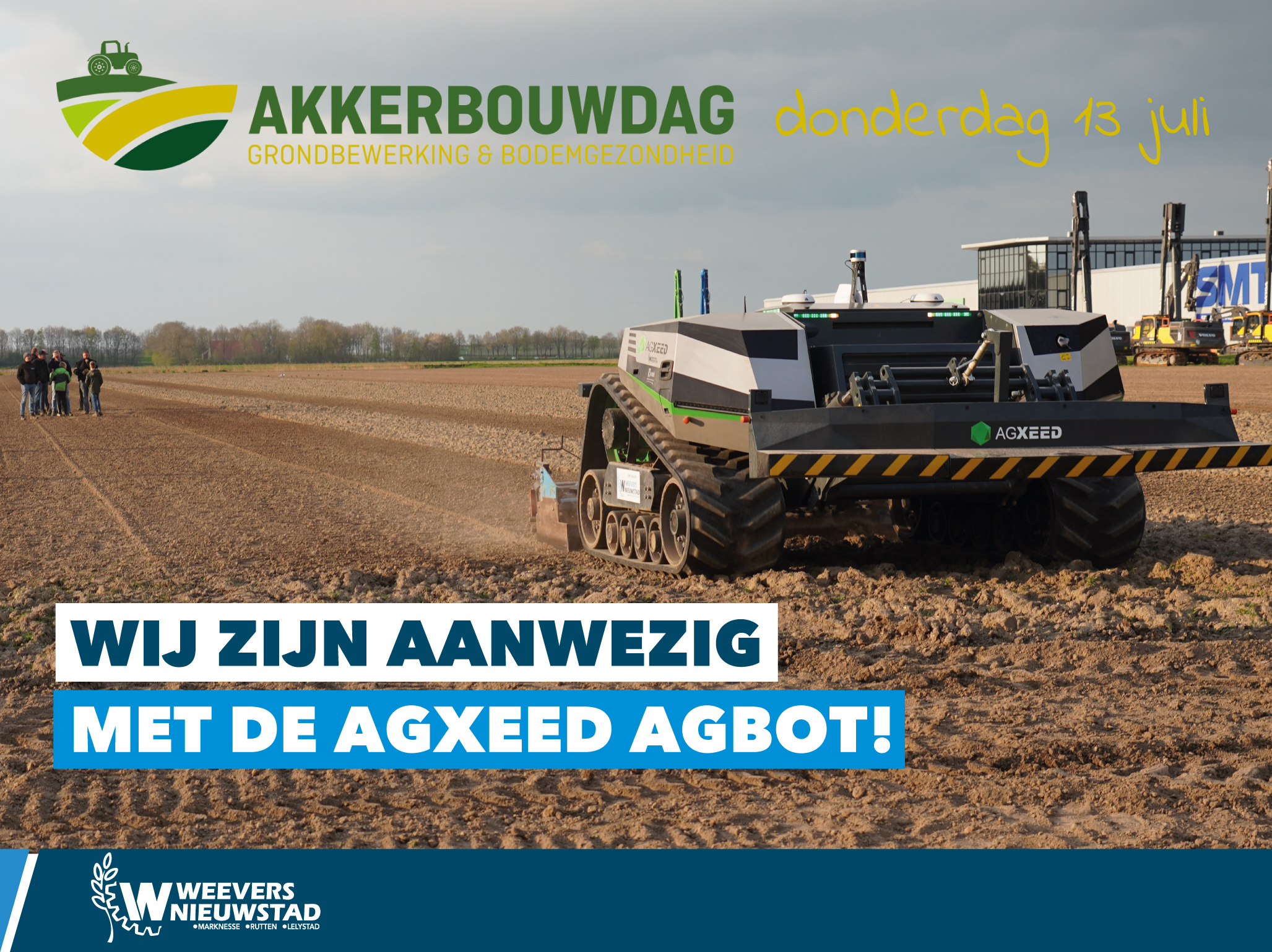 Akkerbouwdag AgXeed AgBot