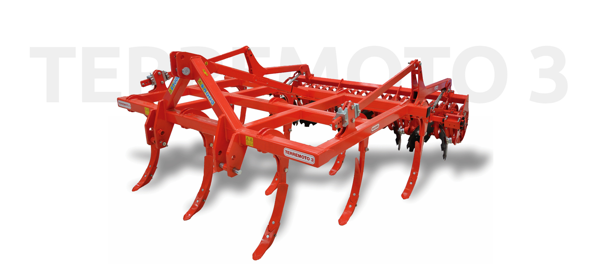 TERREMOTO 3 stoppelcultivatoren