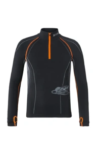 Werkshirt, lange mouw, ADVANCE, maat XXL, zwart