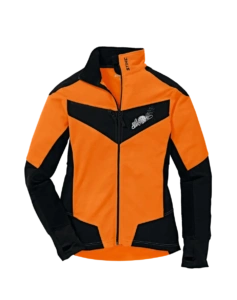 Fleecejack, DYNAMIC, maat L, fluo-oranje